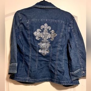 Bedazzled Jean Jacket